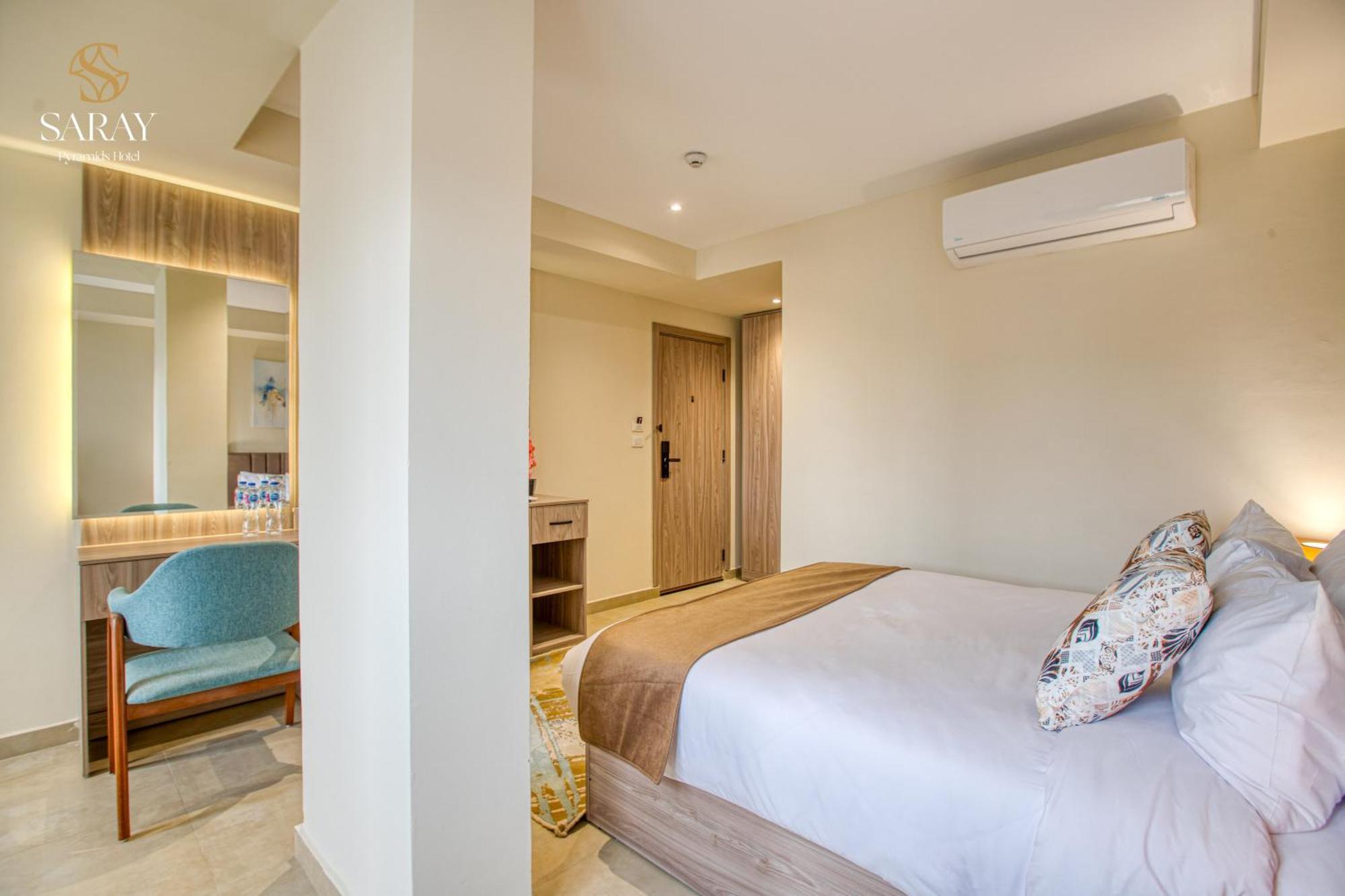 Saray Pyramids & Museum View Hotel Kafret el-Gabal Rom bilde