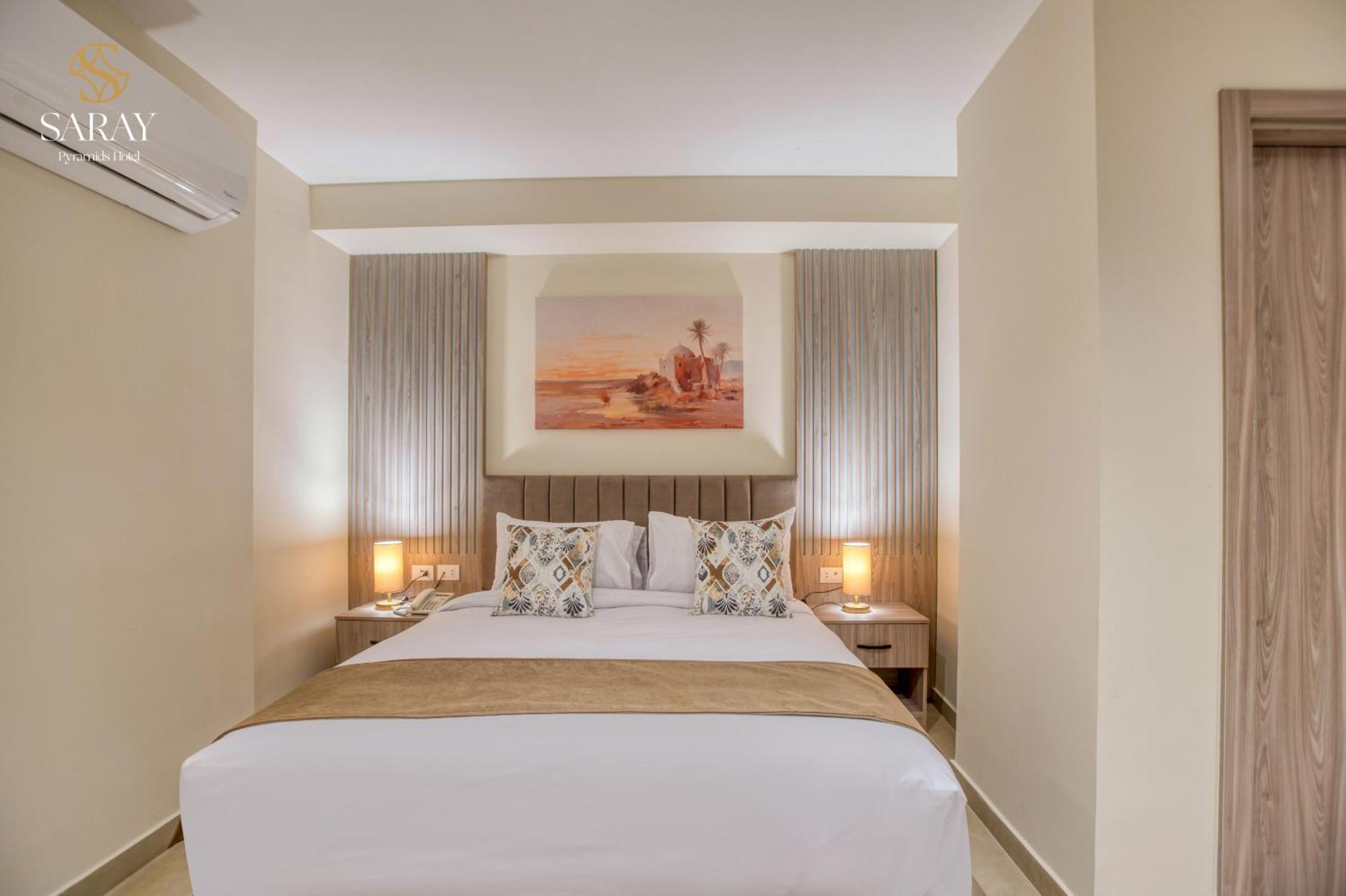 Saray Pyramids & Museum View Hotel Kafret el-Gabal Rom bilde