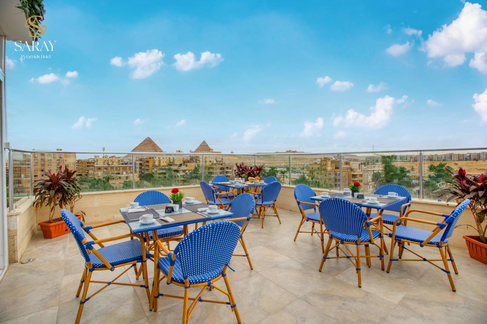 Saray Pyramids & Museum View Hotel Kafret el-Gabal Eksteriør bilde