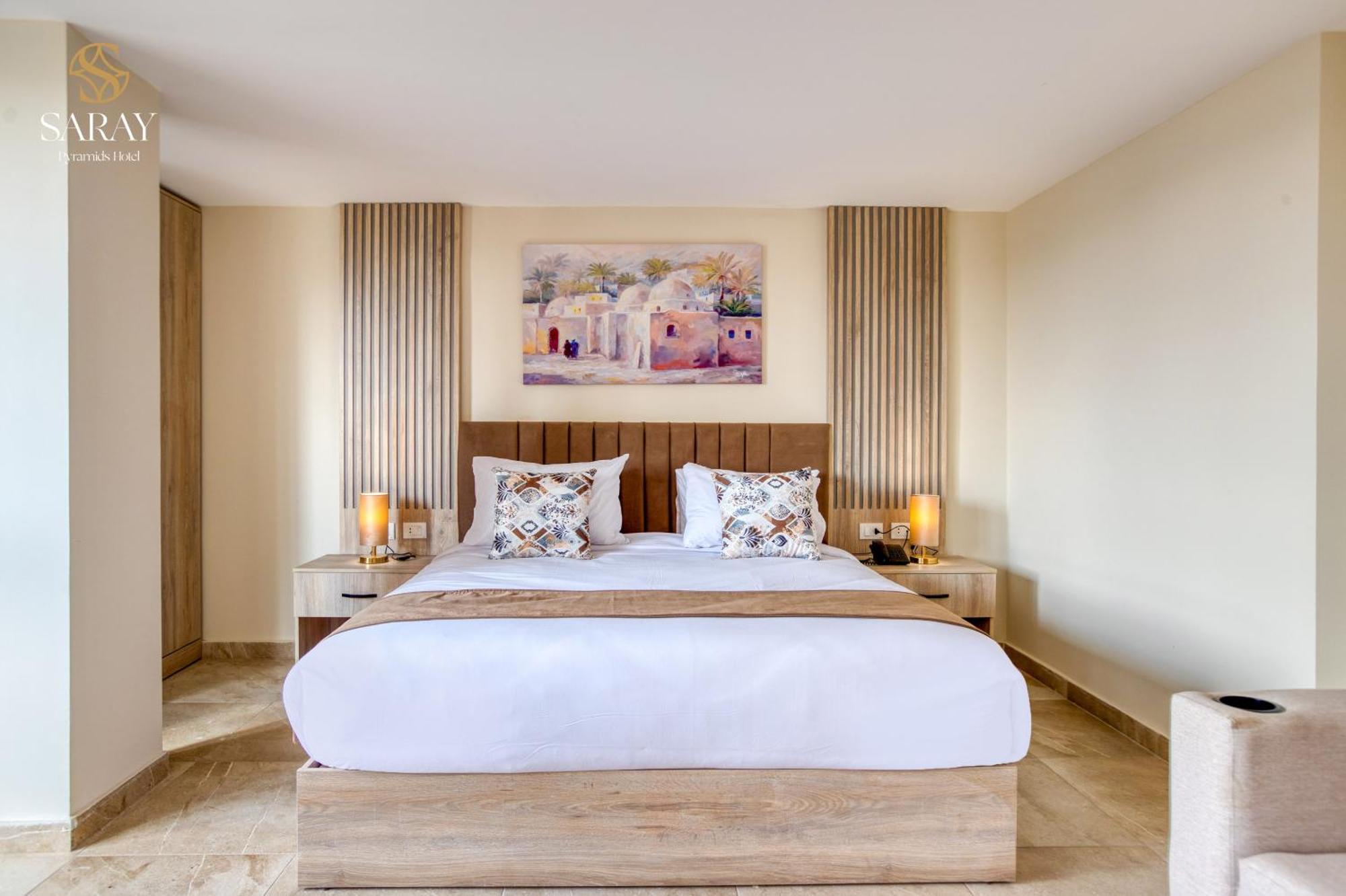 Saray Pyramids & Museum View Hotel Kafret el-Gabal Rom bilde