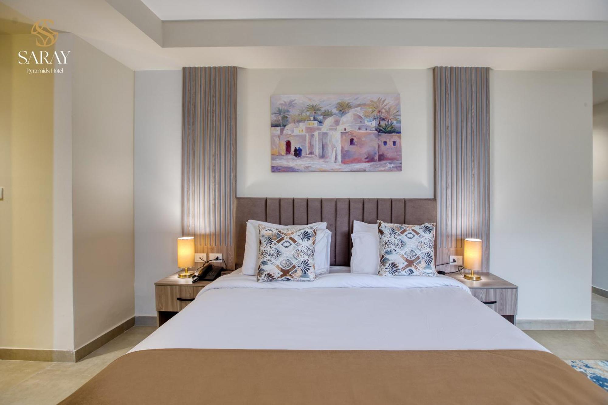 Saray Pyramids & Museum View Hotel Kafret el-Gabal Rom bilde