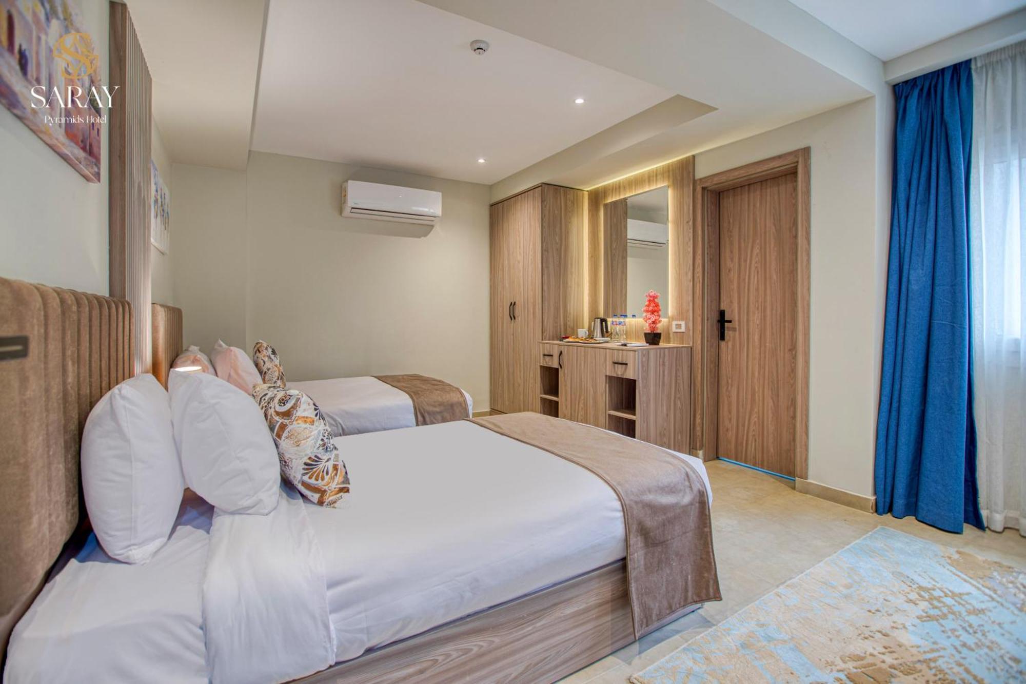 Saray Pyramids & Museum View Hotel Kafret el-Gabal Rom bilde