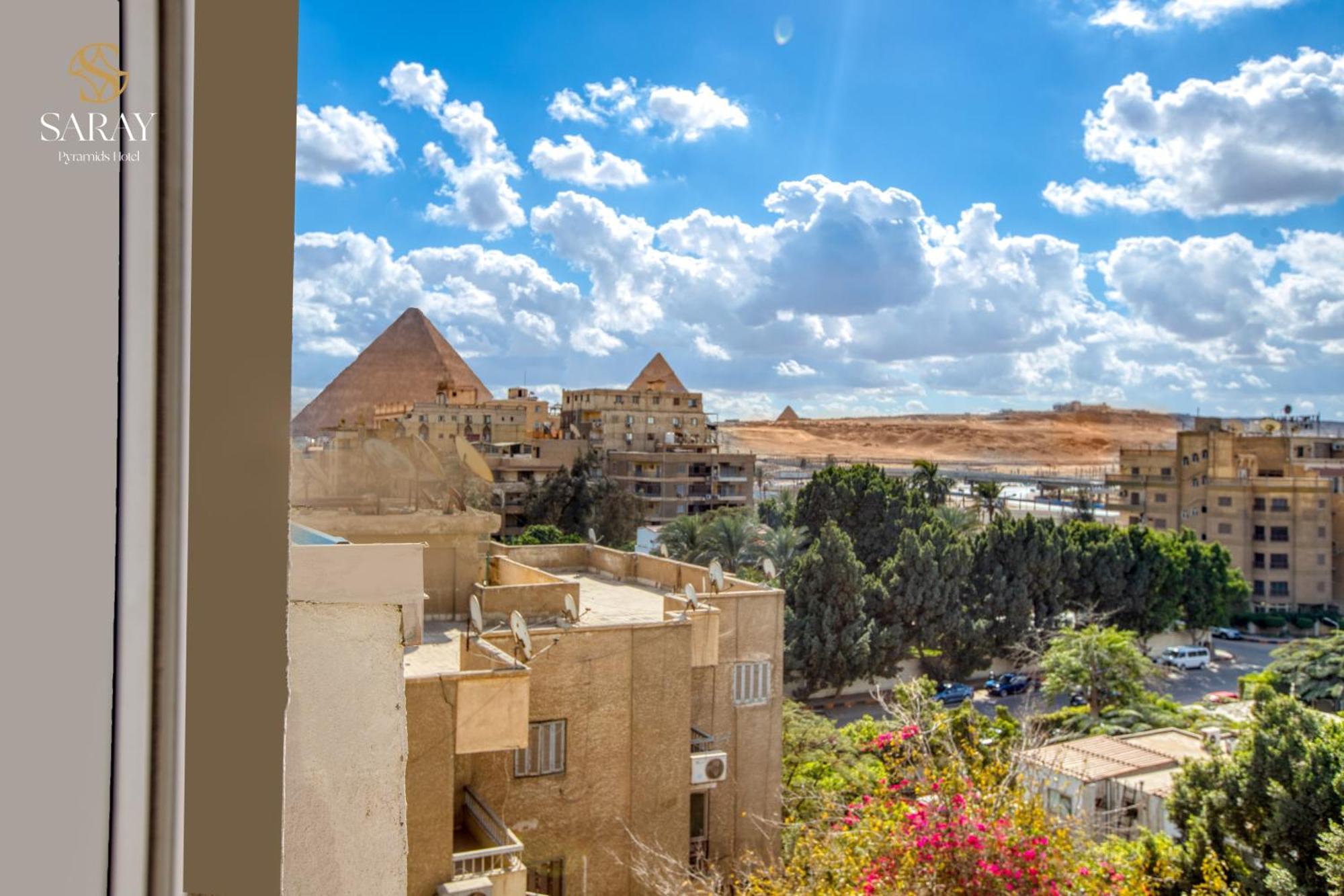 Saray Pyramids & Museum View Hotel Kafret el-Gabal Rom bilde